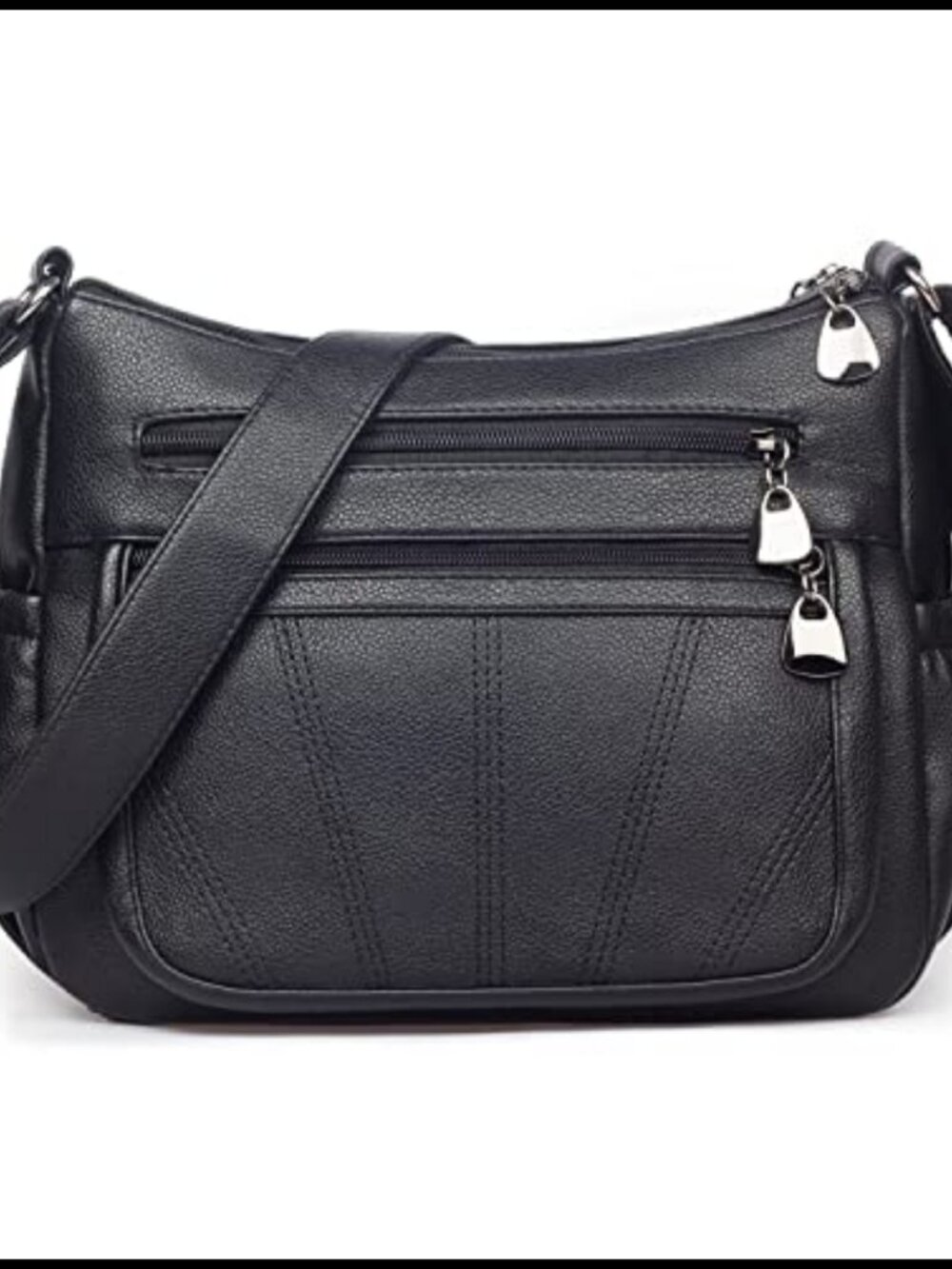 Womens Soft PU Leather Crossbody Bag Shoulder Handbag Satchel
